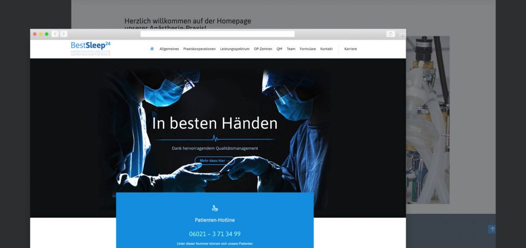 Webdesign – BestSleep24