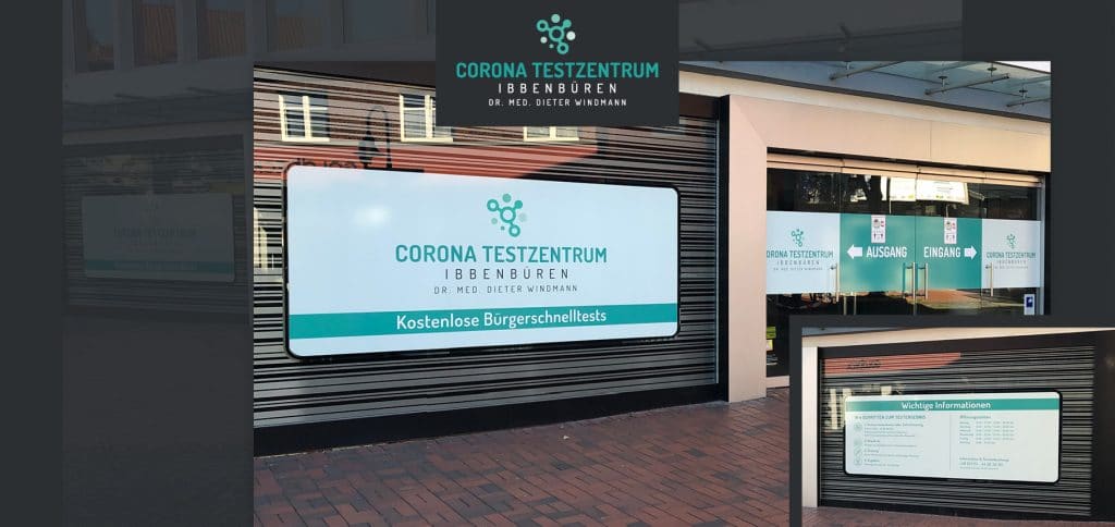 Corona Testzentrum Ibbenbüren