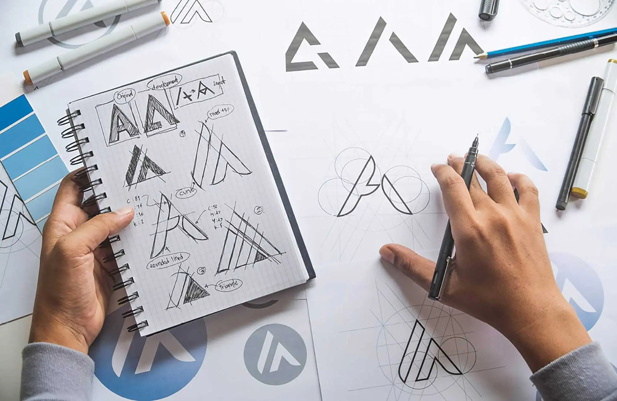 Logoentwicklung 2000px - Das Logo – Aushängeschild Ihres Unternehmens