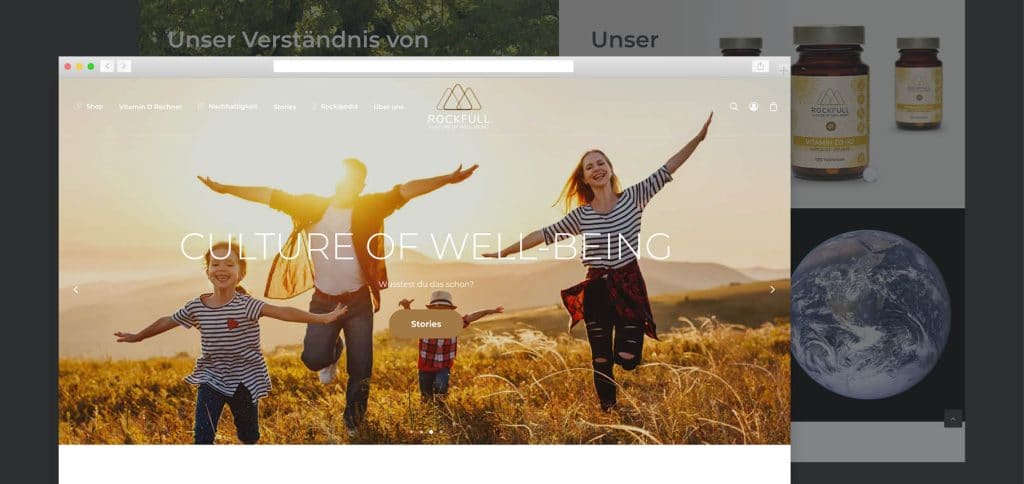 Web Relaunch – ROCKFULL